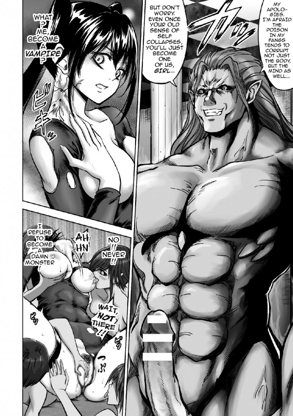 Hentai Manga Comic-The Girl Dyed in Vampire Blood-Read-6